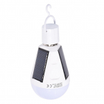 P&auml;ikesepaneeliga LED-lamp, kaasaskantav veekindel sise-/v&auml;ljas matkamise avariilamp 12W