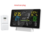 LCD Ilmajaam Juhtmevaba Digitaalne Termomeeter Elektriline Sise-/V&auml;listermomeeter H&uuml;gromeeter Juhtmevaba V&auml;lisanduriga