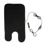 12V Talvine Auto Beebiistme K&uuml;ttega Kate Kaitse Padjad Elektrik&uuml;ttega Soojendi Istmepadi Lastele must