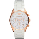 Emporio Armani AR5920 Valge Sportivo Naiste K&auml;ekell 42 valge