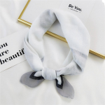 Uus &uuml;hev&auml;rviline sall naistele kevadel ja s&uuml;gisel mitmek&uuml;lgne lindiga randmepael peapael Moodne kaunistus &otilde;pilase kaelakaitse v&auml;ike sall 58*58cm