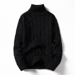 Uus s&uuml;gisene ja talvine paks soe kampsun Slim Fit meeste kampsun meeste mitmev&auml;rviline pullover kootud kampsun L