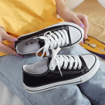 Naiste madalad klassikalised retroh&otilde;ngulised Harajuku l&otilde;uendikingad 35 must