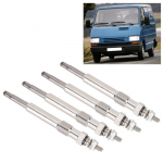 4 Pi&egrave;ces Bougie De Pr&eacute;chauffage 7700100558 Convient Pour Renault Clio Kangoo Trafic -SURENHAP