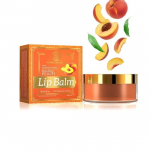 Khadi Natural Peach Lip Balm with Beeswax and Shea Butter | Natural Lip Balm for Soft & Hydrated Lips | Herbal Lip Balm | Unisex Lip Balm | 5gm