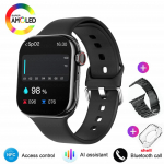 Uus kell 10 nutikell meeste pulss BT k&otilde;ne Smart Island kuvab alati 100+ spordirežiimi nutikell Silicone + mesh steel