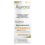 Aurora Nutrascience, Nano-Liposomal&reg;, Vitamin C, Liposomal Drink Mix, 3,000 mg, 10 packs, 9 g (0.32 oz) each