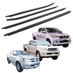 Akna Klaasitihendid 4 Ukse Ilmastikukindel Tihend Sobib Toyota Hilux SR5 V6 Pikapile 2005-2015