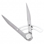 Terasest tiivajagaja pliiats, m&auml;rgistuskompass ringikujundaja, reguleeritav kirjutusmeister 125 mm