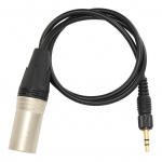 3,5 mm XLR-i kaabel 18-tolline TRS isane-XLR-kaabel, tasakaalustatud o muunduri kaabel SONY jaoks