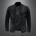 Meeste Kevadine Marvel Venom Retro Denim Jakk: P&uuml;stkraega, Euroopa ja Ameerika mootorrattastiilis. Extra Large must
