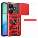 Slide Camera Funda for Redmi 13 4G Case Push Lens Ring Statiivi kaitsekate Xiaomi Redmi 13 4G p&otilde;rutuskindlale Capa for Redmi 13 4G kuld