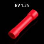 PVC Vaskjuht Isolatsiooniga Sirge Juhe Otsliitmikud Elektrijuhe Kaabel Pressitavad Klemmid Komplekt BV1.25 Punane BV2 Sinine BV5. 25PCS