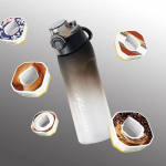 720 ml pudel, v&auml;rske veepudeli komplekt 7 kapsliga joogik&otilde;rrega, v&auml;liveepudel One Size must