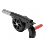 Telkimine K&auml;si&otilde;hupuhur Kaasaskantav BBQ Ventilaator V&auml;litingimustes Grillimiseks Tugev &Otilde;huvool K&auml;sitsi Raputaja Piknik L&otilde;kkepuude &Otilde;hupuhur V&auml;litingimustes Grillimistarvikud must