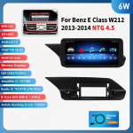 Ossuret 10.25 Android 13 Autoraadio 2din Intelligentne Carplay Mercedes Benz W212 E-klassile E200 E230 E260 E300 S212 NTG 4.0 4.5 5.0 Multimeedia Heli 6W 6G 64G