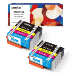 CSSTAR &Uuml;hilduvad tindikassetid Asendustindid Canon PGI 550 CLI 551 XL jaoks PIXMA MG5450 MX725 83421