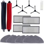 Tarvikute komplekt Roborock S8 PRO ULTRA jaoks - Filter/Mopp/K&uuml;lghari/Peamine rullhari Phonillico&reg;