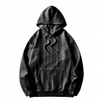 Meeste &uuml;hev&auml;rviline vabaaja kapuutsiga dressipluus pikkade varrukatega pullover M