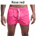13Colors Kiiresti kuivavad l&uuml;hikesed p&uuml;ksid Jooksuspordip&uuml;ksid Meeste l&uuml;hikesed p&uuml;ksid Suvised rannap&uuml;ksid Bokserid M roosa punane v&auml;rv