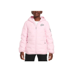 Nike sulejope kapuutsiga ja lukuga pikkade varrukatega lastejoped Vaht-roosa HQ7186-663 L white