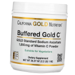 Mittehappeline puhverdatud C-vitamiin pulbrina, Buffered Gold C, California Gold Nutrition 238g (36427022) 238g