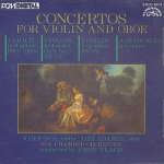 CD SUK JOSEF (VIIUL), ADAMUS JAN (OB - Kontserdid viiulile ja oboele Conce 33CO1074 Supraphon 1986 Jaapan Klassikaline Kasutatud