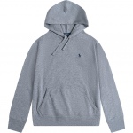 Polo Ralph Lauren &Uuml;hev&auml;rviline hobuse logoga tikitud kapuutsiga fliisist pikkade varrukatega dressipluus Meeste dressipluus Hall 710740622-004 XS