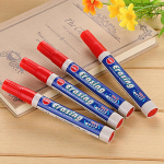 1/4/8 TK Valgetahvli pliiats Kustutatav m&auml;rgistuspliiats Suure mahutavusega m&auml;rgistuspliiats 8 PCS punane