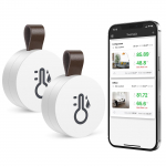 Traadita termomeeter h&uuml;gromeeter 3 tk/2 tk Mini Bluetooth siseruumide temperatuuri ja niiskuse andur Temp niiskuse monitor koos rakendusega