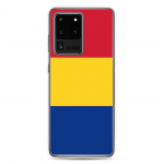 Coque T&eacute;l&eacute;phone &ndash; Samsung &ndash; Galaxy S20 &ndash; Drapeau Roumanie &ndash; Supp &ndash; Mitmev&auml;rviline