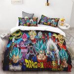 Tekikott Uus Dragon Ball Tekikoti Komplekt Super Saiyan Voodipesukomplekt Anime Joonisfilm Voodi Magamistuba Kodu Lapsed Poisid Kingitused AU Double 180x210cm