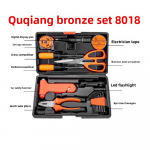 Multifunktsionaalne majapidamise riistvara t&ouml;&ouml;riistakomplekt, elektrik, puidut&ouml;&ouml;, kombinatsioon, hooldus, kaasaskantav t&ouml;&ouml;riistakast Stubborn Bronze Set 8018