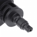 Plastikust 5-&uuml;hes reguleeritav otsik 1/4-tollise k&otilde;rgsurve juhtmeta pesuri veep&uuml;stoli osade voolikuotsiku jaoks