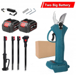 2,3M pikendusvarras, harjadeta juhtmeta elektriline k&auml;&auml;ridega kaasaskantavad oksak&auml;&auml;rid T&otilde;hus puuviljapuu bonsai oksal&otilde;ikur Sinine