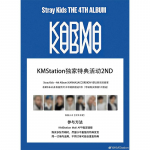 [Eeltellimus] Stray Kids 4. album [KARMA] AKORDION versioon. (KMSTATION 2. veebip&otilde;hine soodustus) KMSTATION RANDOM