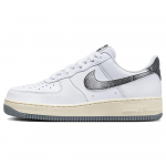 Nike Meeste Air Force 1 Low 50 aastat Hip-Hopi Meeste Tossud Valge Suitsuhall Rand DV7183-100 41