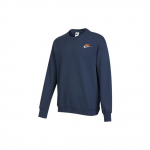 Nike tikitud logoga &uuml;mmarguse kaelusega dressipluus Meeste dressipluus Sinine DR7834-437 M