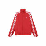 Adidas Originaalid Adilenium &Uuml;lem&otilde;&otilde;duline Dressipluus Kolme Triibuga Lapitehnikas Naiste &Uuml;laosad Hele-Karmiinpunane IV9336 M