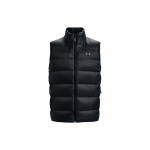 Under Armour &uuml;hev&auml;rviline logotr&uuml;kiga lukuga pardi udusulgedest seisva kraega varrukateta vest meestele must 1372650-001 M