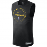 Nike Dri-Fit NBA Golden State Warriors Logo Kiiresti kuivav varrukateta T-s&auml;rk Meeste Topid Must HF1870-010 L