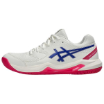 Asics Gel-Dedicate 8 Lai Mitmek&uuml;lgsed Mugavad Tennisejalatsid Naiste Tossud Valge Sinine Roosa 1042A235-105 37.5