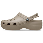 Crocs Classic Platvorm-klomp Mugav Mitmek&uuml;lgne Naiste klombid Hall Pruun 206750-214 39-40