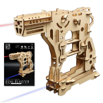 Acton Craft H&uuml;briid Kummipaelap&uuml;stol Kahekordne Blaster K&auml;sit&ouml;&ouml; Valmistatud ilma liimita Puidust 3D K&auml;sit&ouml;&ouml;komplekt &Uuml;lemise algkooli ja Lastele Komplekt, Jaapan,