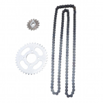 420 15T esiratas 420 37T tagumine hammasratas 420 ketikomplekt terassulamist asendus Pit Pro Trail Dirt Pocket ATV jaoks