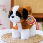 Simuleeritud P&uuml;stine Asend Kuldne Retriiver Pl&uuml;&uuml;s M&auml;nguasi Corgi Husky Kontor Kutsikas Laud Laste St. Bernard Nukud 31cm【0.35kg】