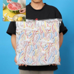 Korduvkasutatav &uuml;hekordne toidukate plast&uuml;mbris Vastupidavad elastsed toidukaaned kausside jaoks Elastsed taldrikukatted k&ouml;&ouml;gitoidu s&auml;&auml;stukoti jaoks 50pcs helehall v&auml;rv