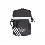 Adidas Originals Pol&uuml;ester Festivali Crossbody kott Tavaline Unisex Must Adidas FM1352 must