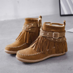 Naiste vintage poolsaapad, naiste tutiga neetidega saapad, daamid, &otilde;mblevad &uuml;mara ninaga, lamedad, naiste mood, lukuga, suured kingad 43 aprikoosi