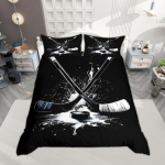 Homewish Sporditeemalised Tekikatted Poistele Teismelistele 2 tk/3 tk, J&auml;&auml;hoki Voodipesu, Pallim&auml;ngu Tekikate Komplekt DE XS 100x135cm 2pcs&set